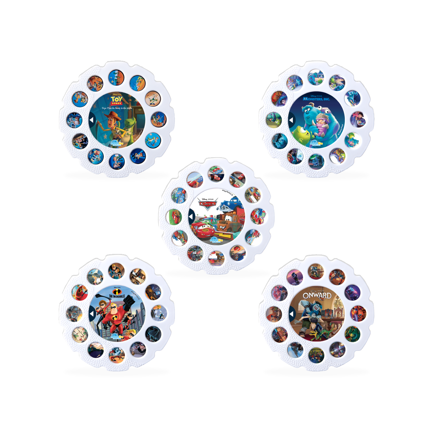 Set of five picture discs