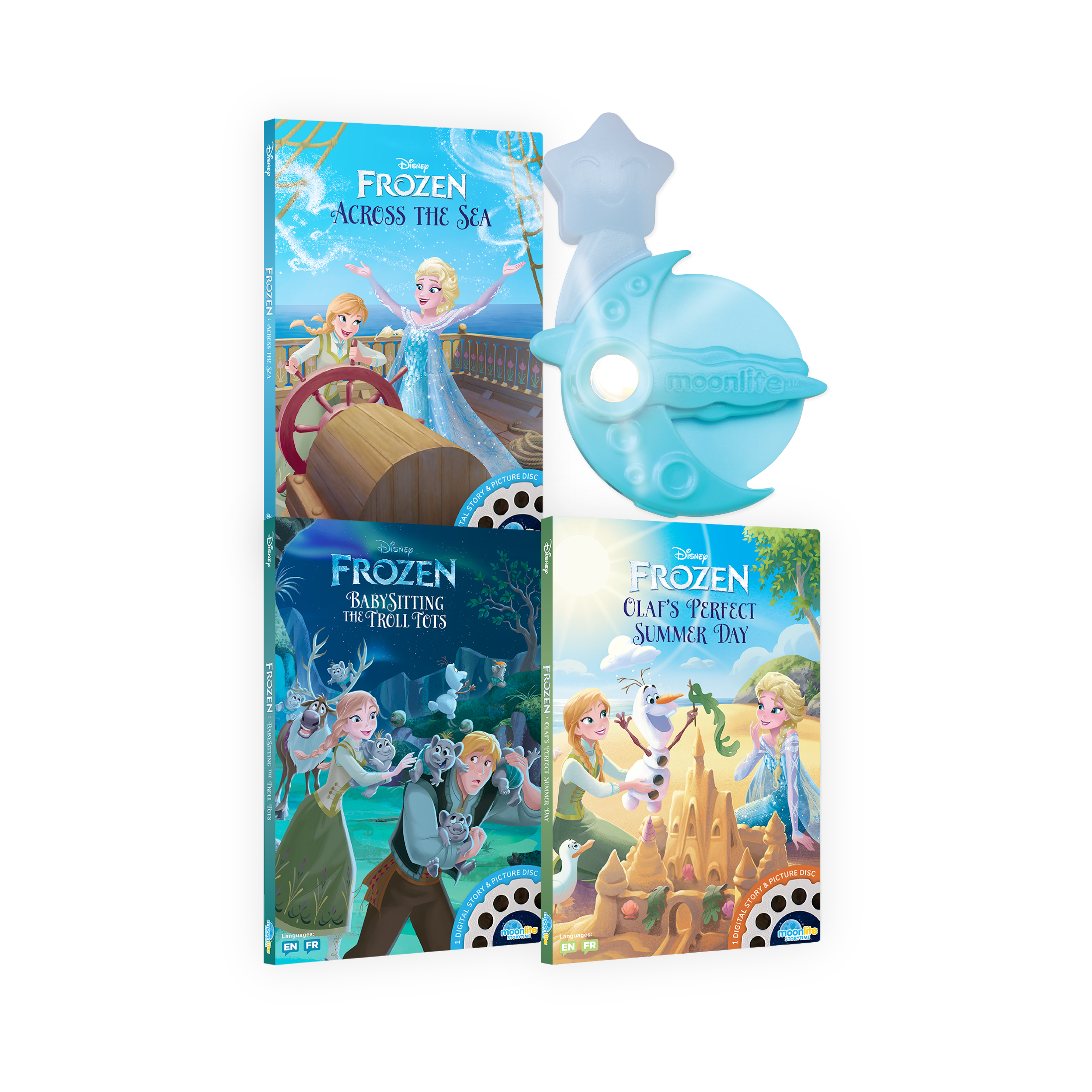 Disney Frozen 3-Story Starter Pack with Projector – Moonlite