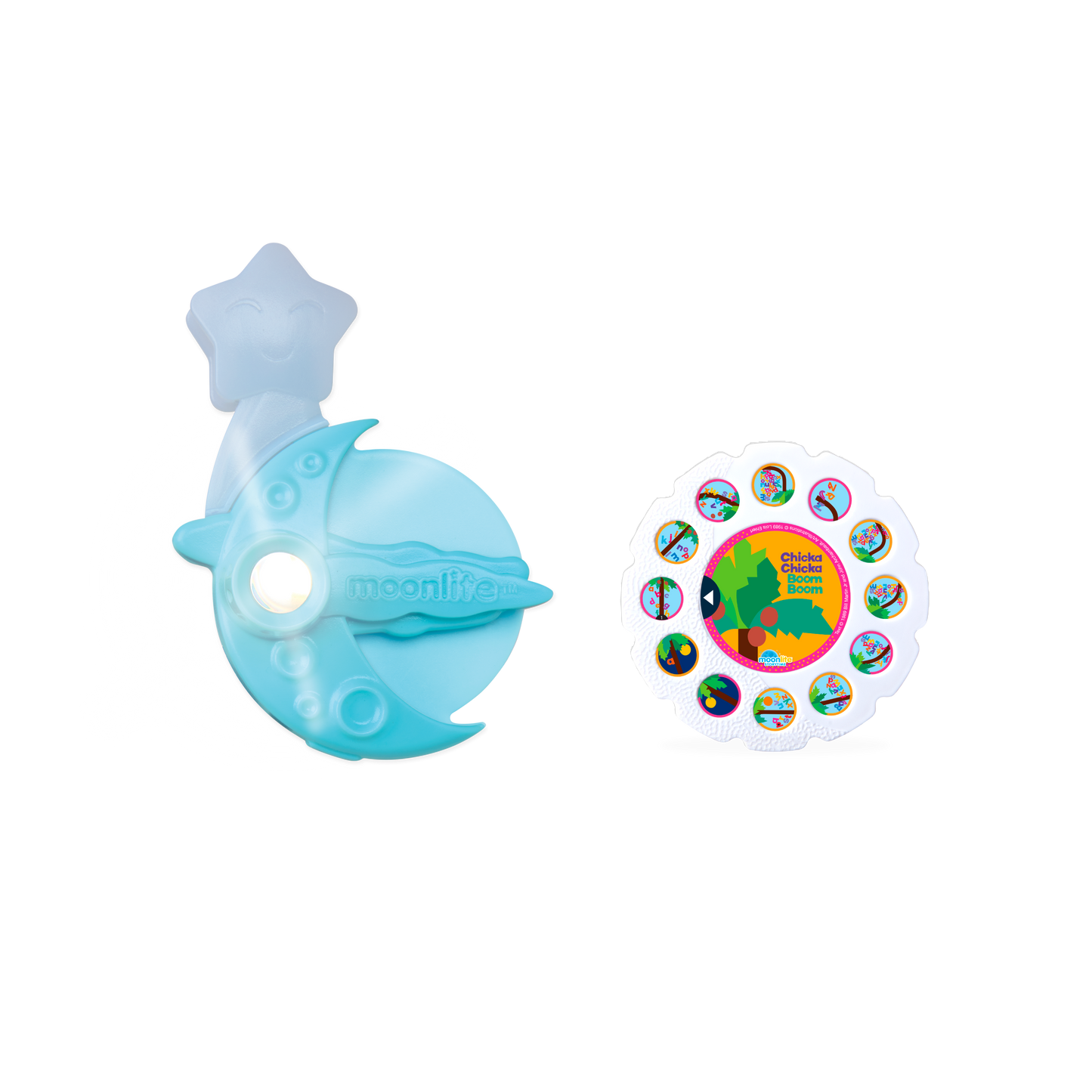 Chicka Chicka Boom Boom picture disc and Moonlite Projector