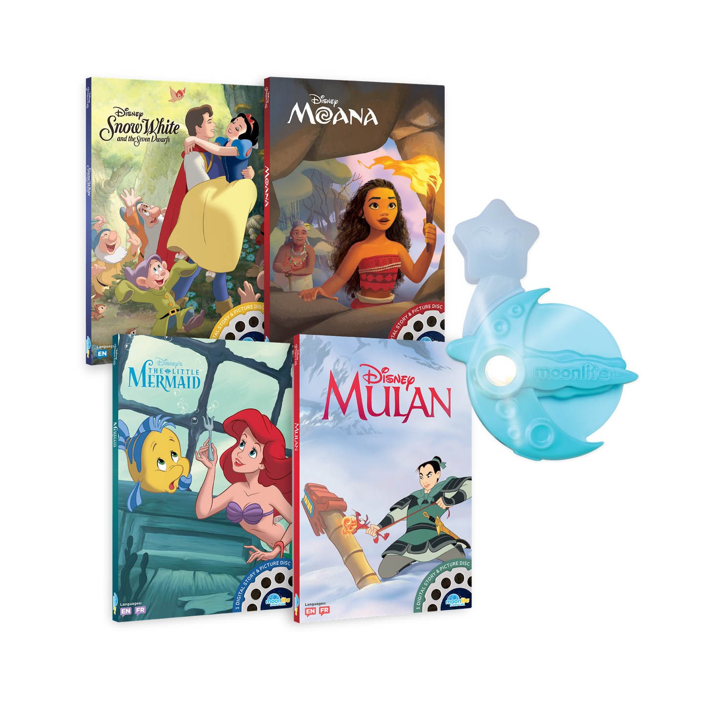 Disney Princess 4-Story Starter Pack with Projector