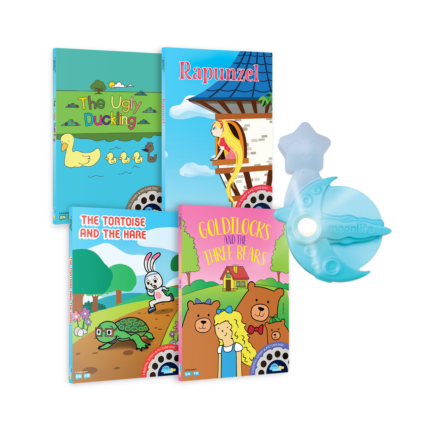 Fairy Tales 4-Story Starter Pack with Projector