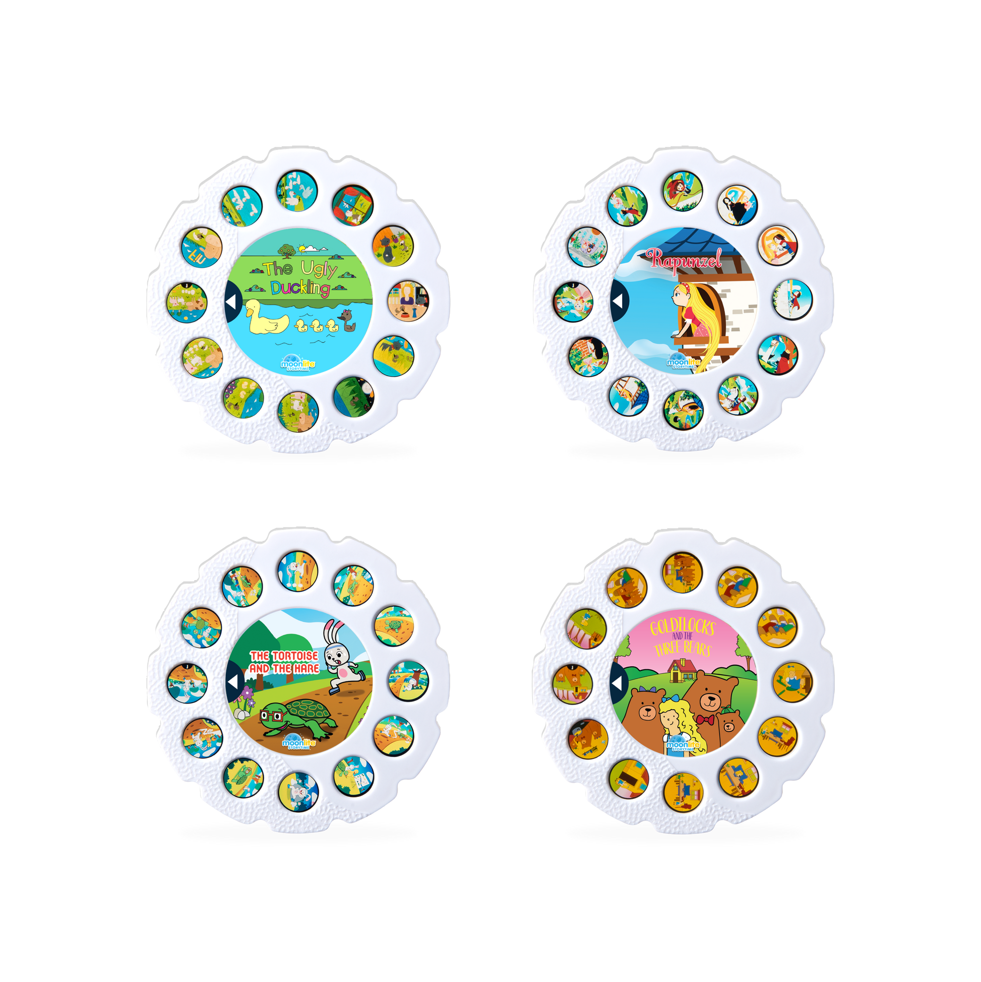 Four Fairy Tales picture discs.