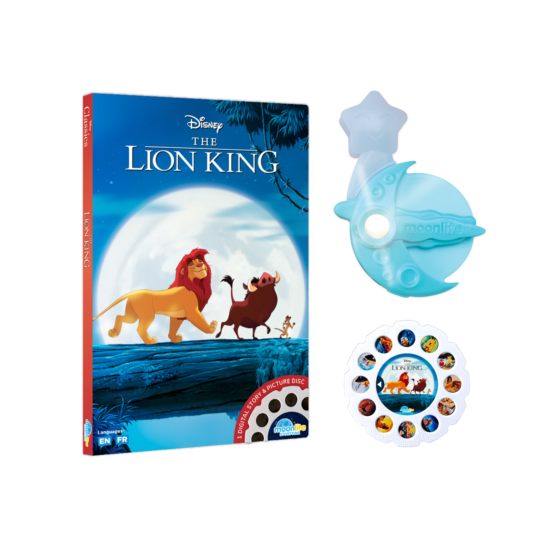 Disney Lion King Single Story with the Moonlite Storytime Projector