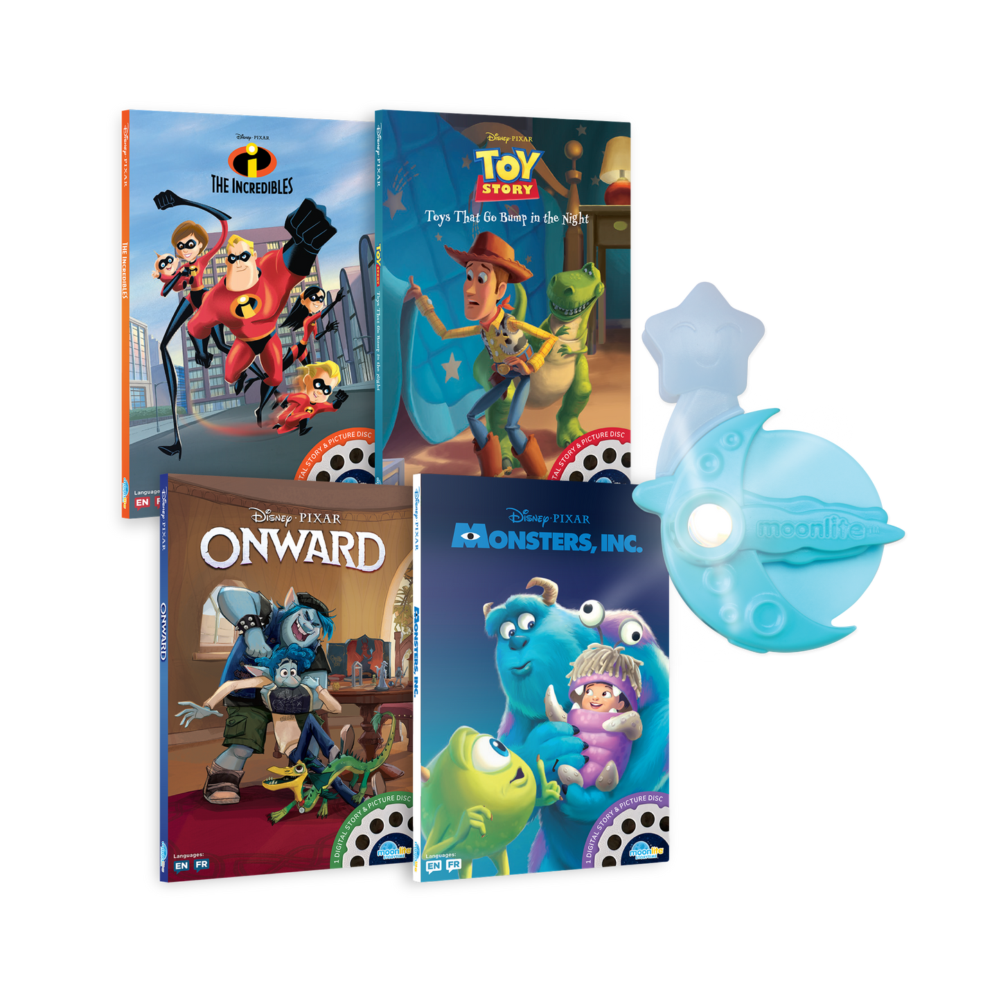 Disney Pixar 4-Story Starter Pack with Projector