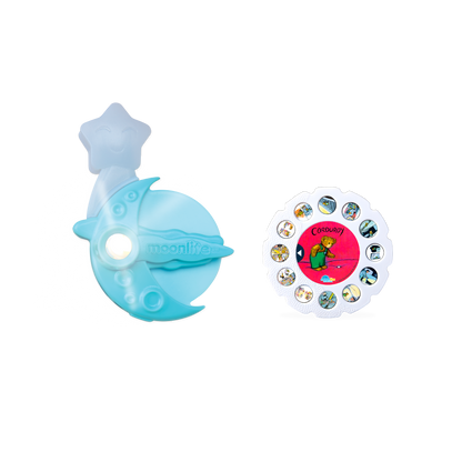 Corduroy picture disc and Moonlite Projector