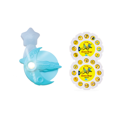 Curious George picture discs and Moonlite Projector