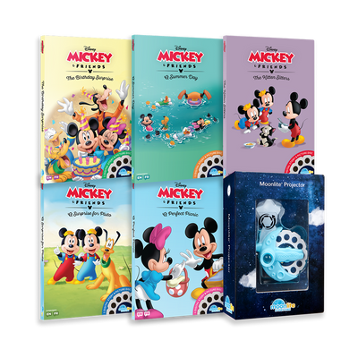 Disney Mickey & Friends 5-Story Projector Bundle