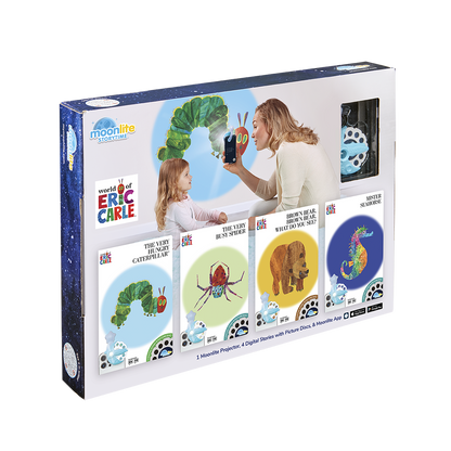 The World of Eric Carle 4-Story Gift Box Set with Projector