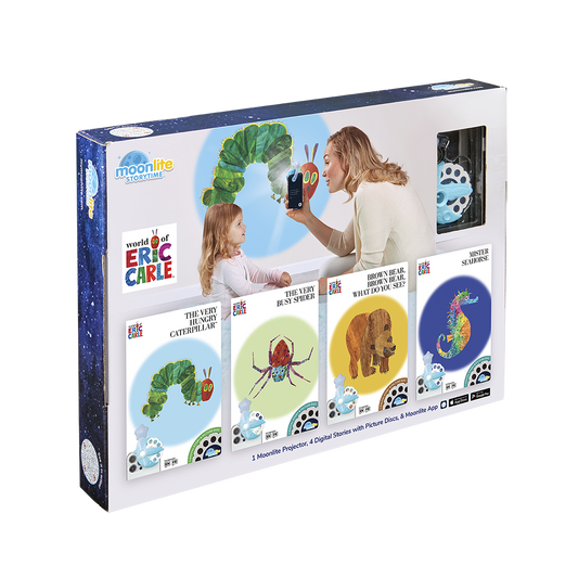 The World of Eric Carle 4-Story Gift Box Set with Projector