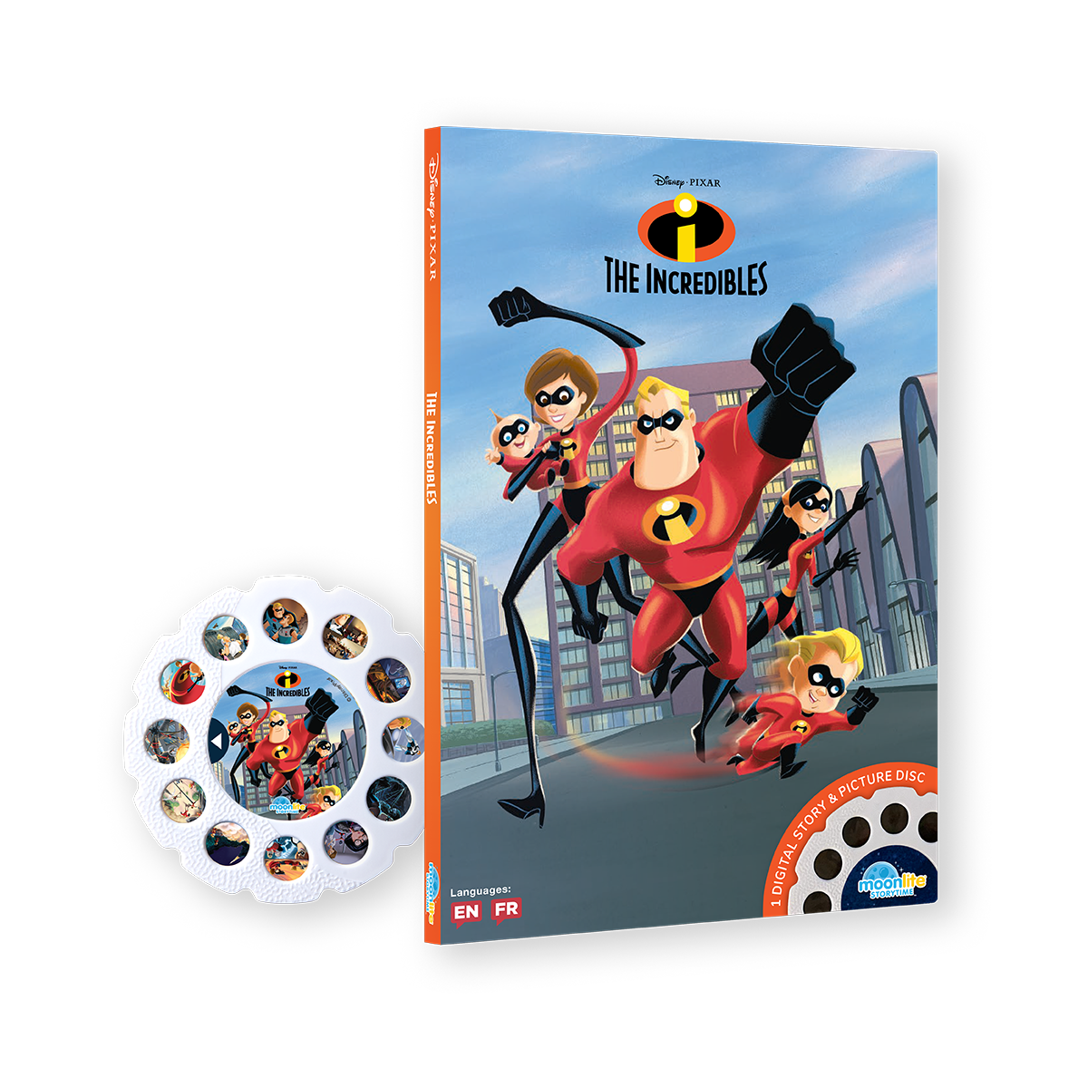 Disney Pixar 4-Story Collection with Projector