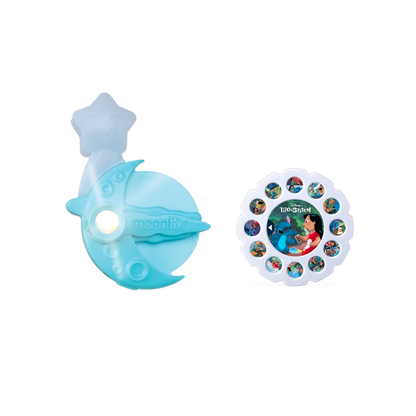 Disney Lilo & Stitch picture disc and Moonlite Projector