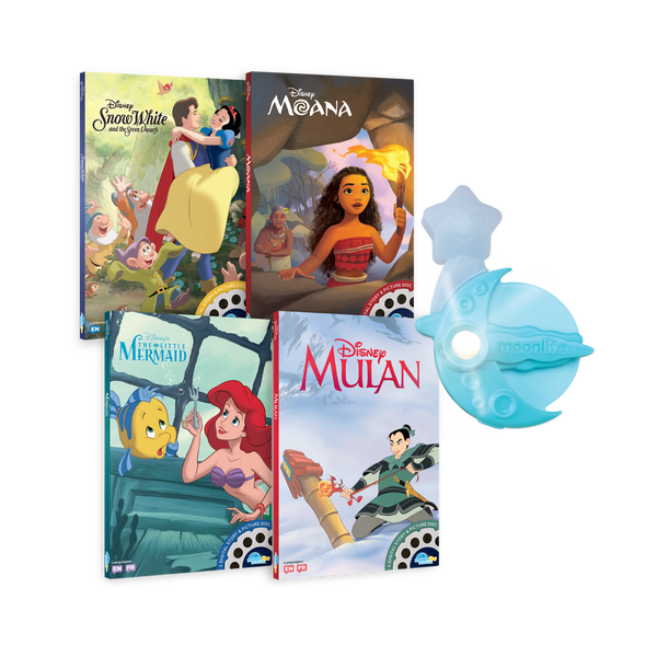 Disney Princess 4-Story Starter Pack with Projector – Moonlite