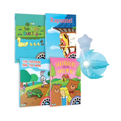 Fairy Tales 4-Story Starter Pack with Projector