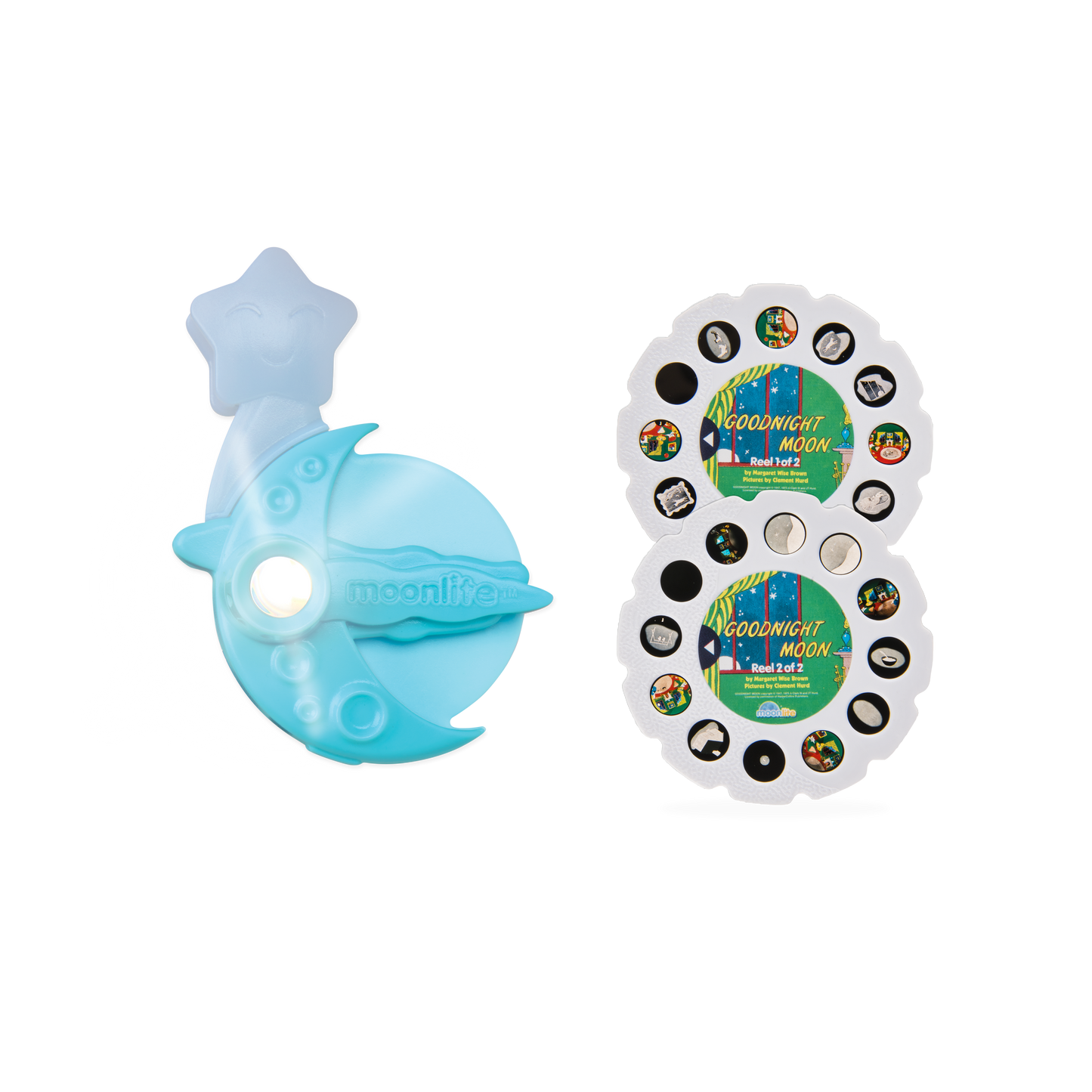 Goodnight Moon picture discs and Moonlite Projector