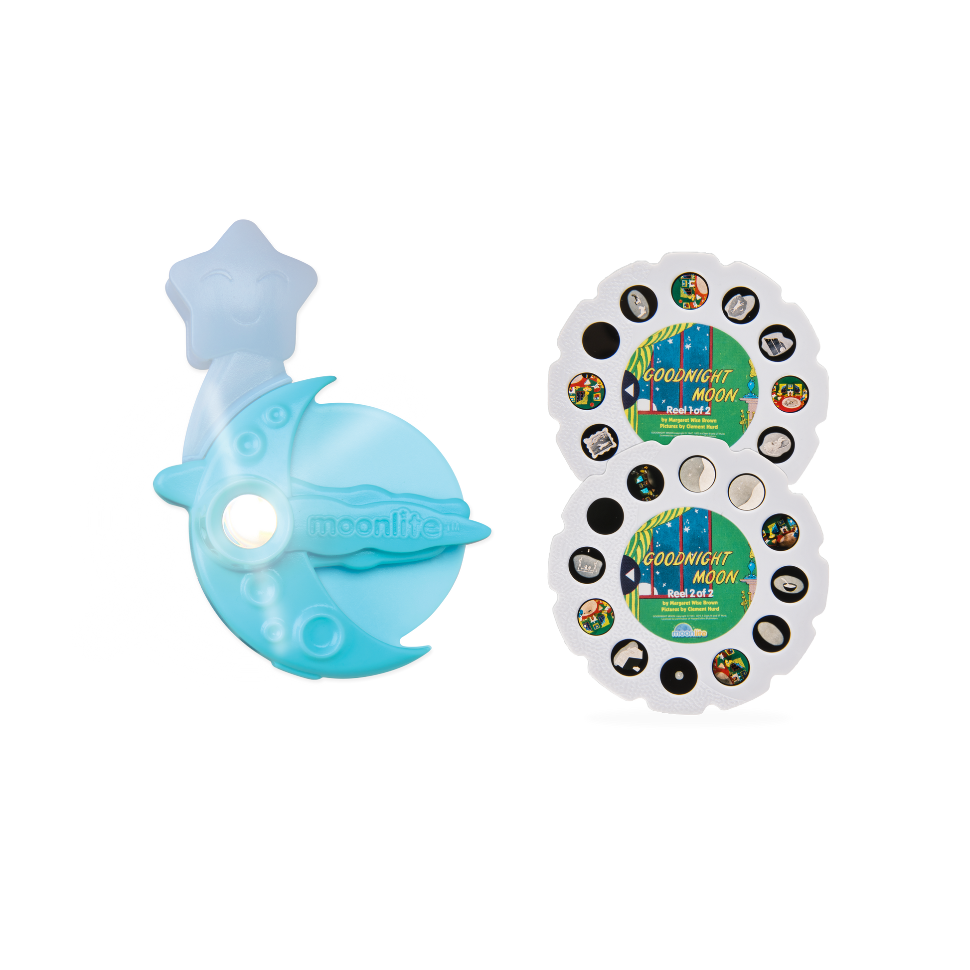 Goodnight Moon picture discs and Moonlite Projector