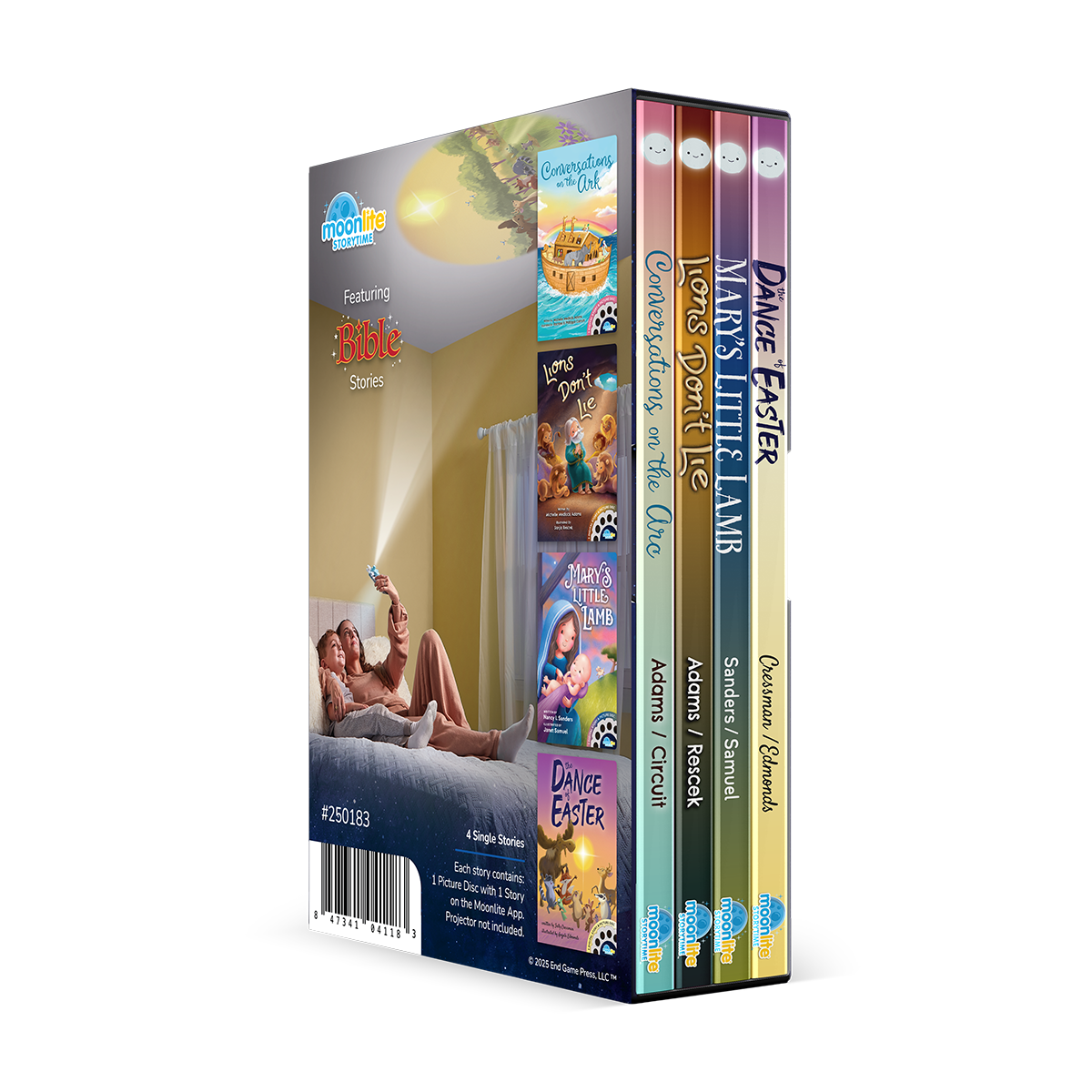 Moonlite 4-Story Boxed Set with Bible stories