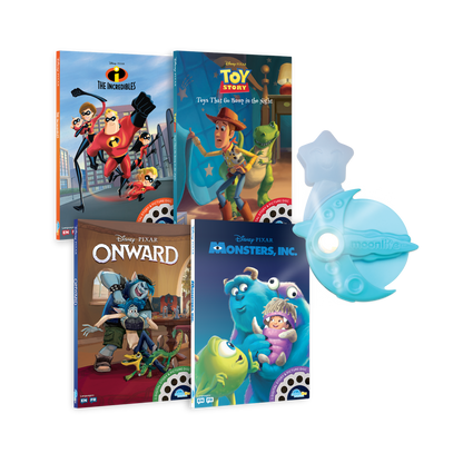 Disney Pixar 4-Story Starter Pack with Projector