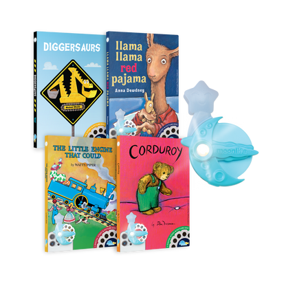 4-Story set of Storytime Moonlite Single Stories. Moonlite Projector included.