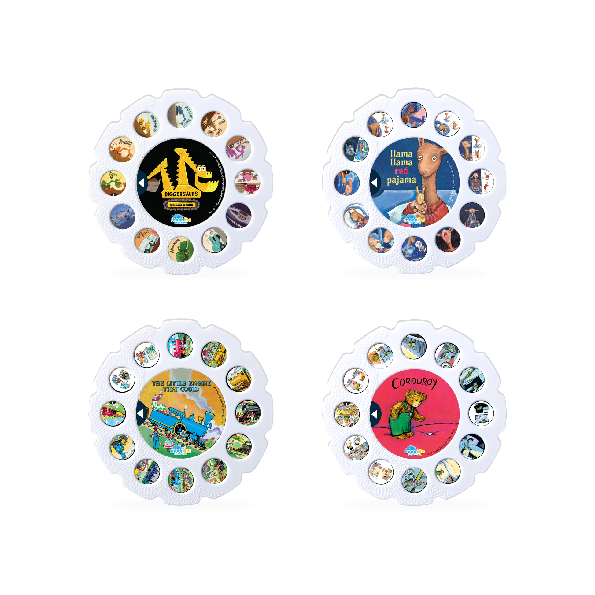 Four Storytime Stories Picture Discs